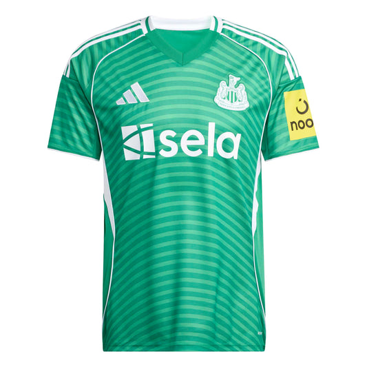 adidas Newcastle United FC 25-26 Away Jersey - Team Green / White