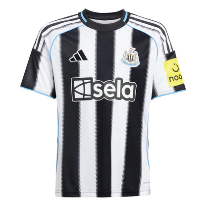 adidas Newcastle United FC 25-26 Jr Home Shirt - Black / White