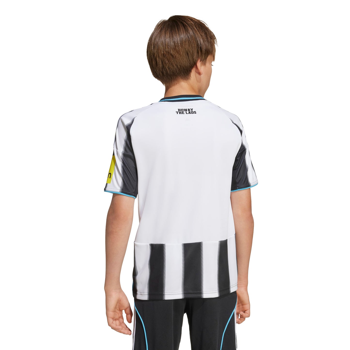 adidas Newcastle United FC 25-26 Jr Home Shirt - Black / White