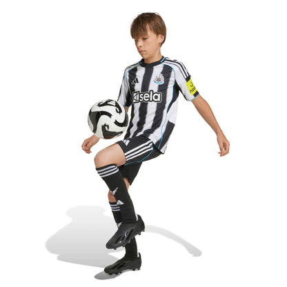 adidas Newcastle United FC 25-26 Jr Home Shirt - Black / White