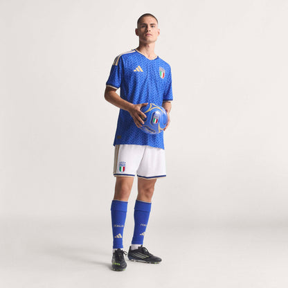 adidas Italy 26 Authentic Home Jersey - Bold Blue