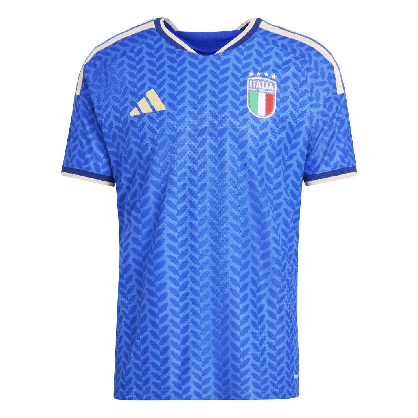 adidas Italy 26 Authentic Home Jersey - Bold Blue