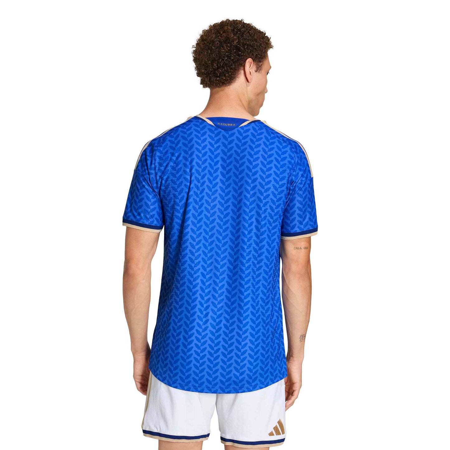 adidas Italy 26 Authentic Home Jersey - Bold Blue
