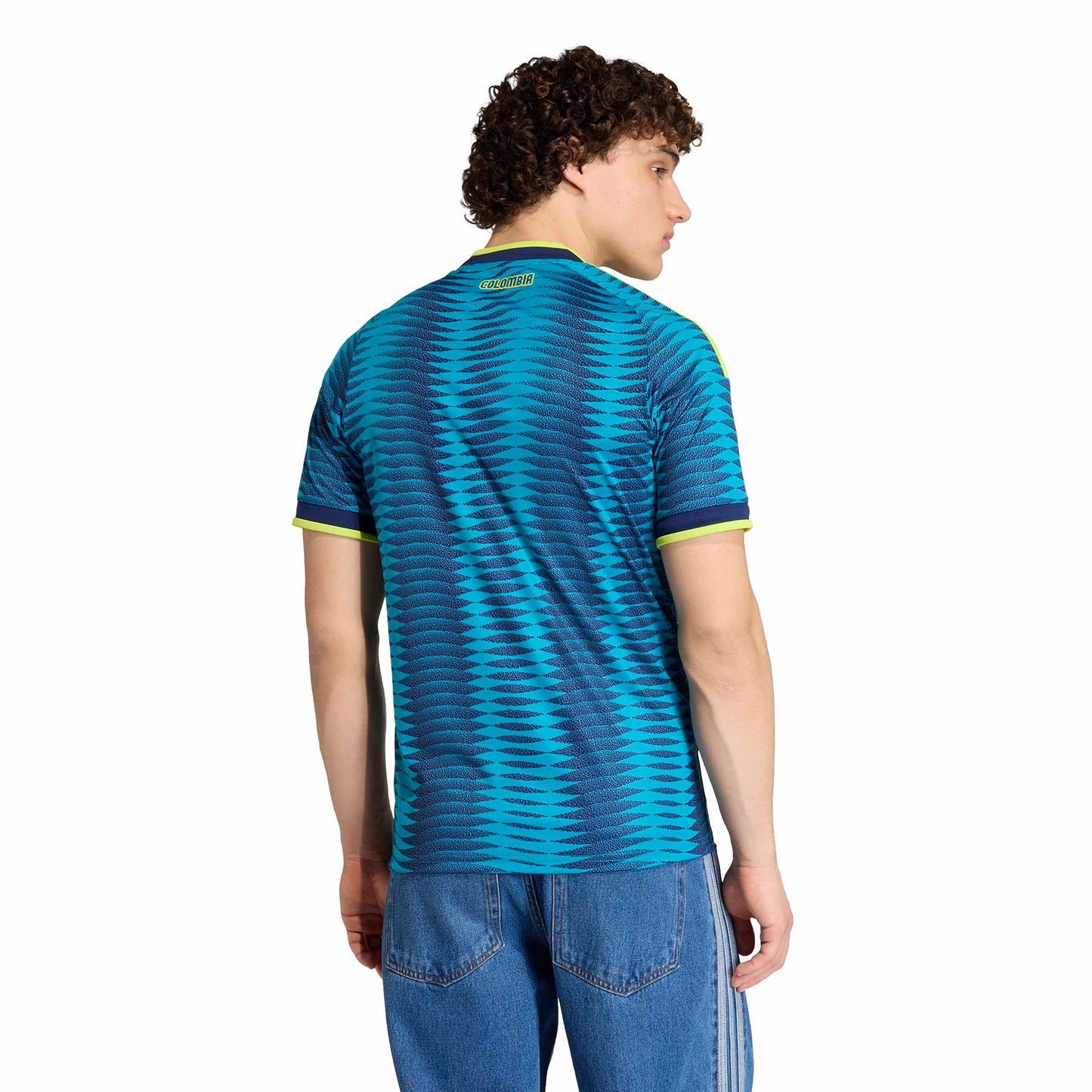 adidas Colombia 26 Away Jersey - Team Navy Blue 2 / Mystery Petrol