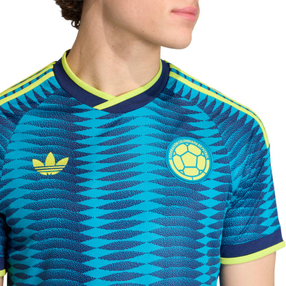 adidas Colombia 26 Away Jersey - Team Navy Blue 2 / Mystery Petrol