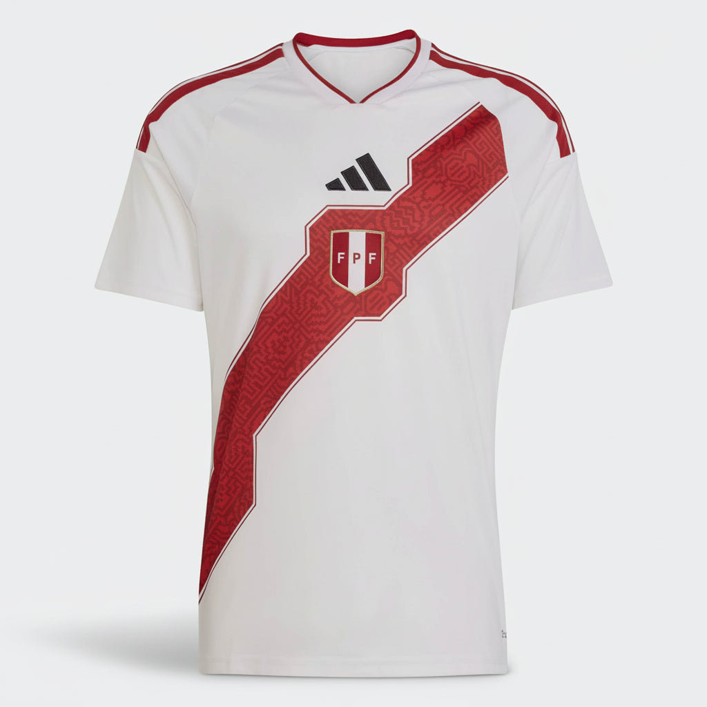 adidas Peru 26 Home Jersey - White