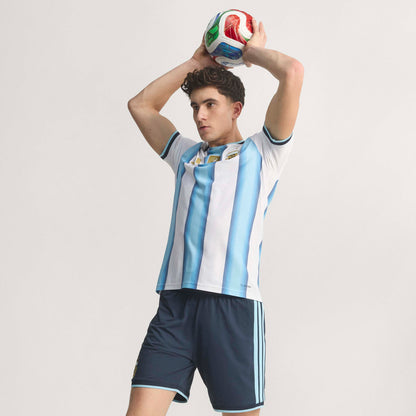 adidas Argentina 26 Authentic Home Jersey - White / Icey Blue / Light Blue