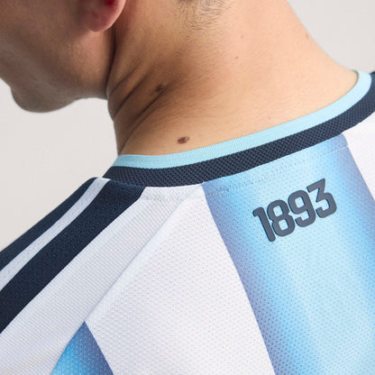 adidas Argentina 26 Authentic Home Jersey - White / Icey Blue / Light Blue