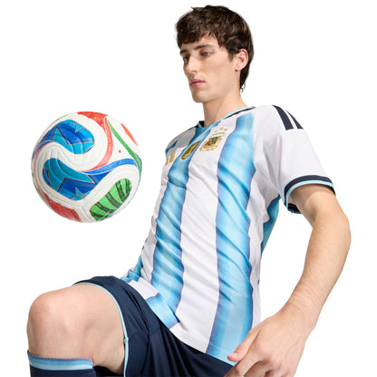 adidas Argentina 26 Authentic Home Jersey - White / Icey Blue / Light Blue