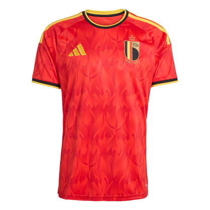 adidas Belgium 26 Home Jersey - Red / Bold Gold