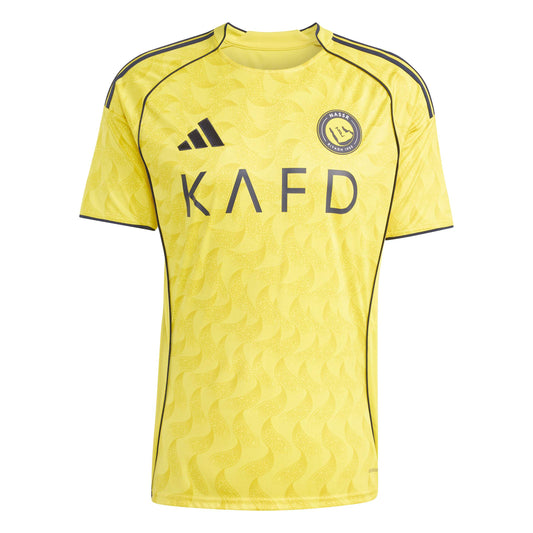adidas Al Nassr FC Ronaldo home jersey - Impact Yellow / Night Indigo