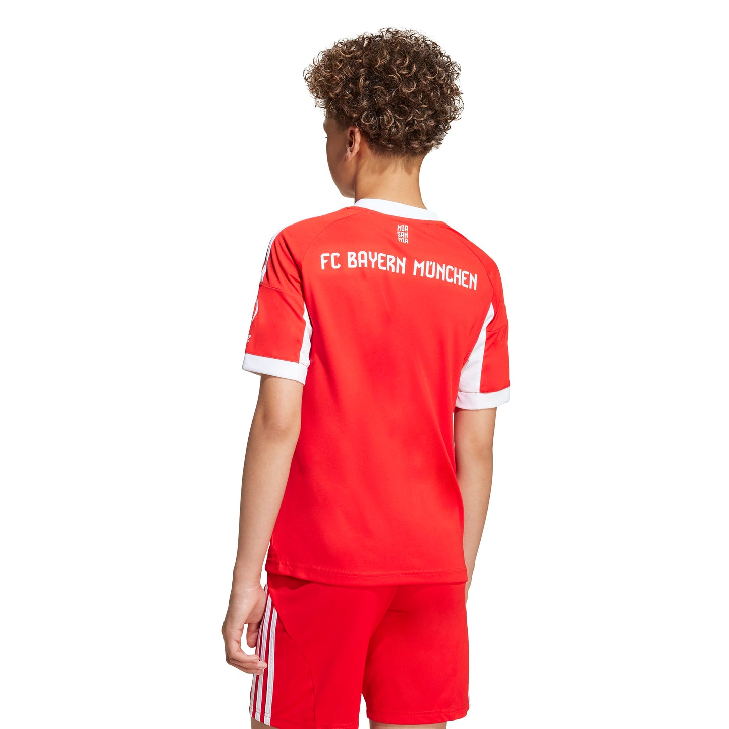 adidas FC Bayern Munich 25-26 Jr Home Jersey - Red