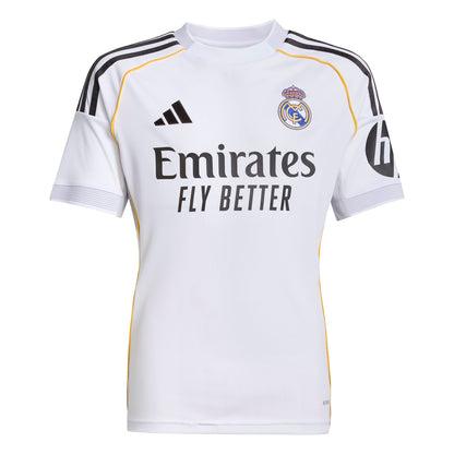 adidas Real Madrid Jr Home Jersey 25-26 - White