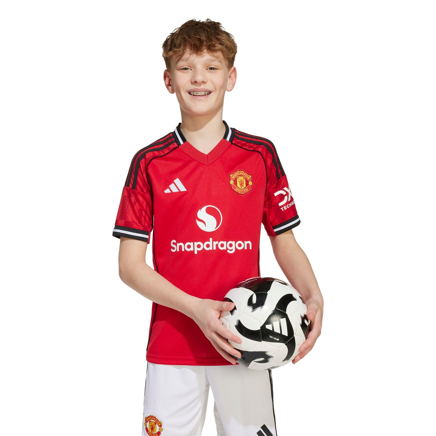 adidas Manchester United FC 25-26 Jr Home - Mufc Red