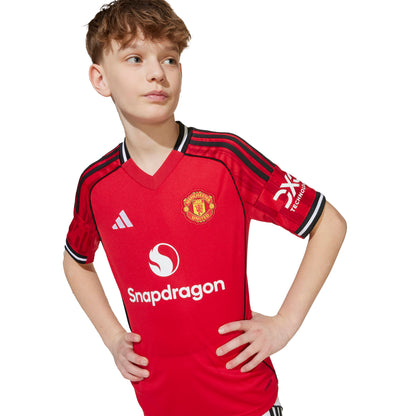 adidas Manchester United FC 25-26 Jr Home - Mufc Red