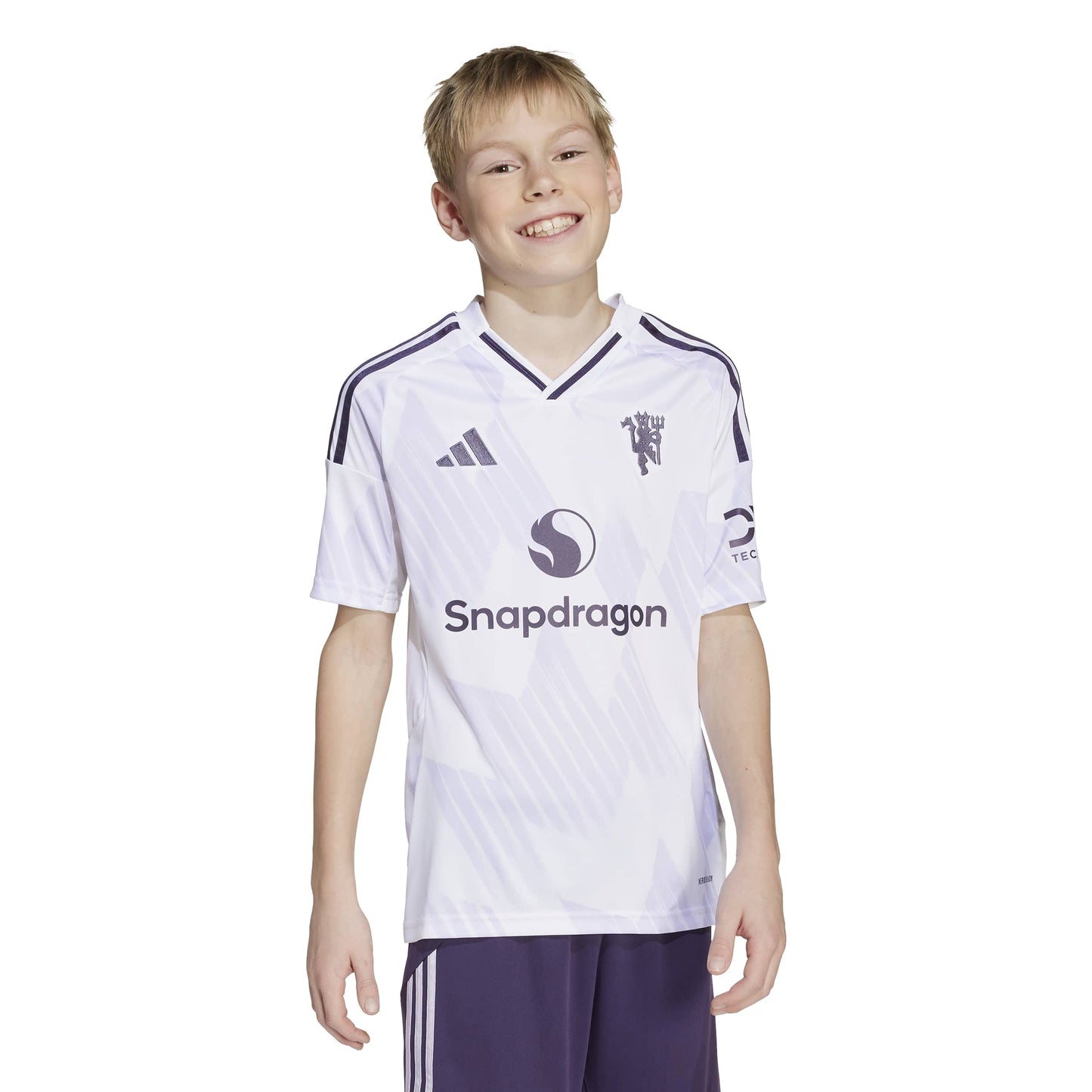 adidas Manchester United FC 25-26 Jr Away - White