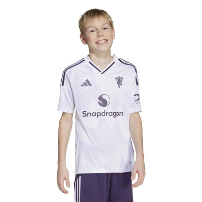 adidas Manchester United FC 25-26 Jr Away - White