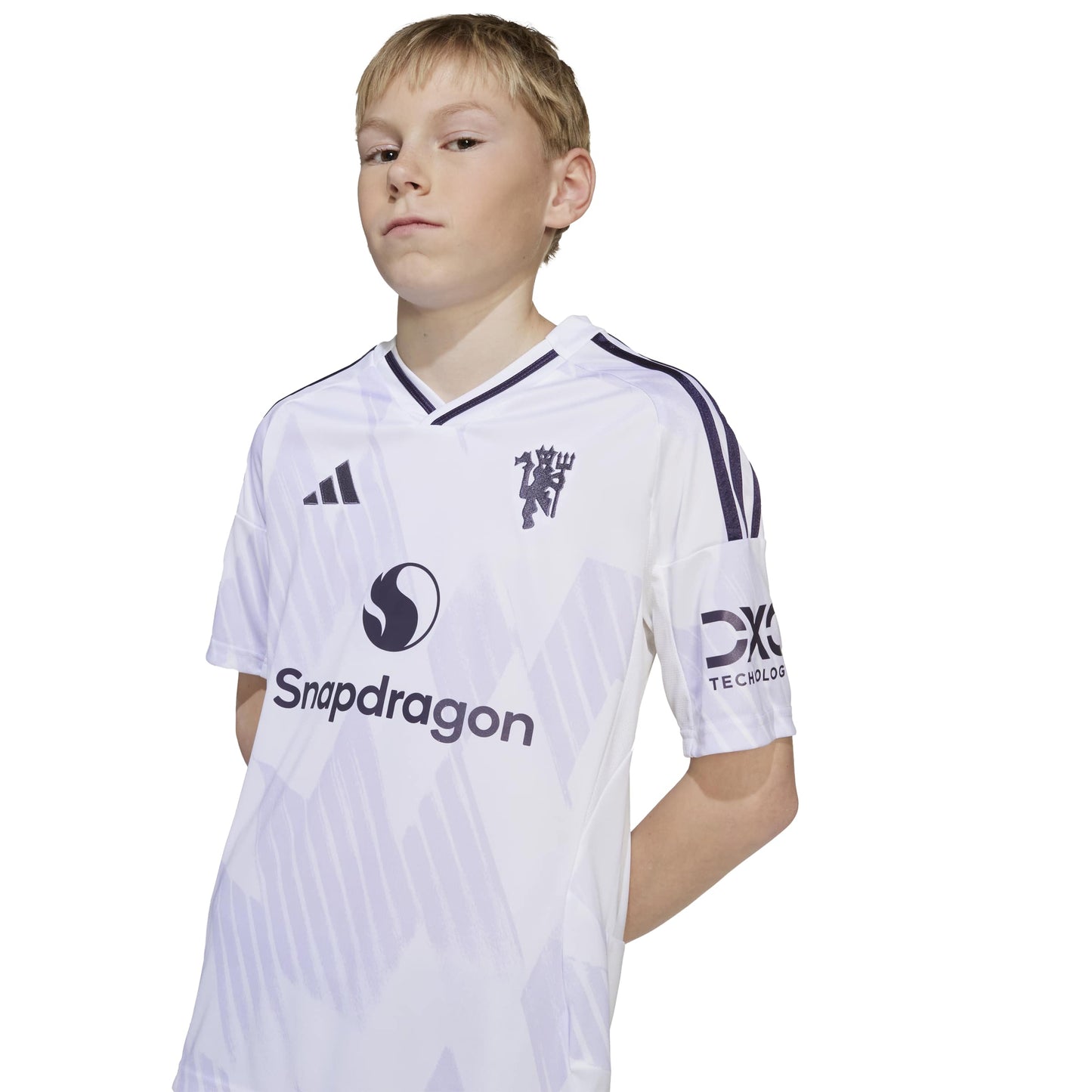 adidas Manchester United FC 25-26 Jr Away - White
