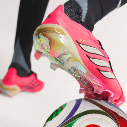 adidas Predator Elite Fold-Over Tongue FG -  Solar Turbo / Thermal Chrome / Core Black