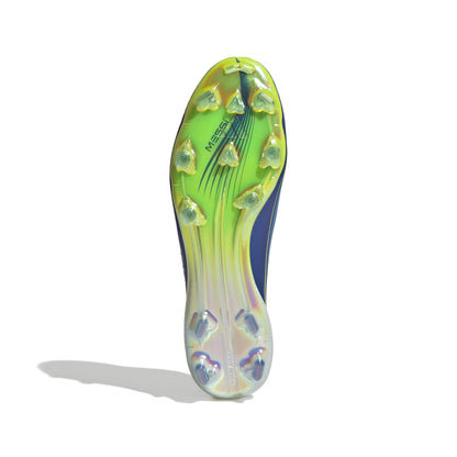 adidas F50 Messi Elite FG - Royal Blue / Solar Yellow / Semi Blue Burst