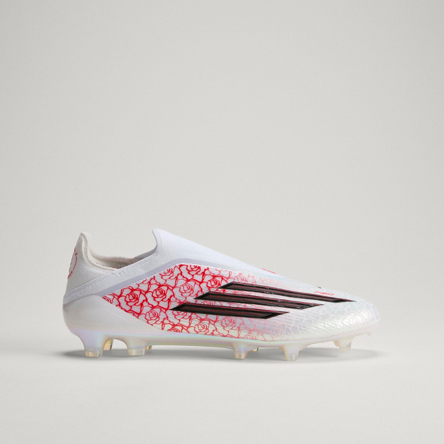 adidas F50 Elite Laceless FG - Cloud White / Core Black / Lucid Red