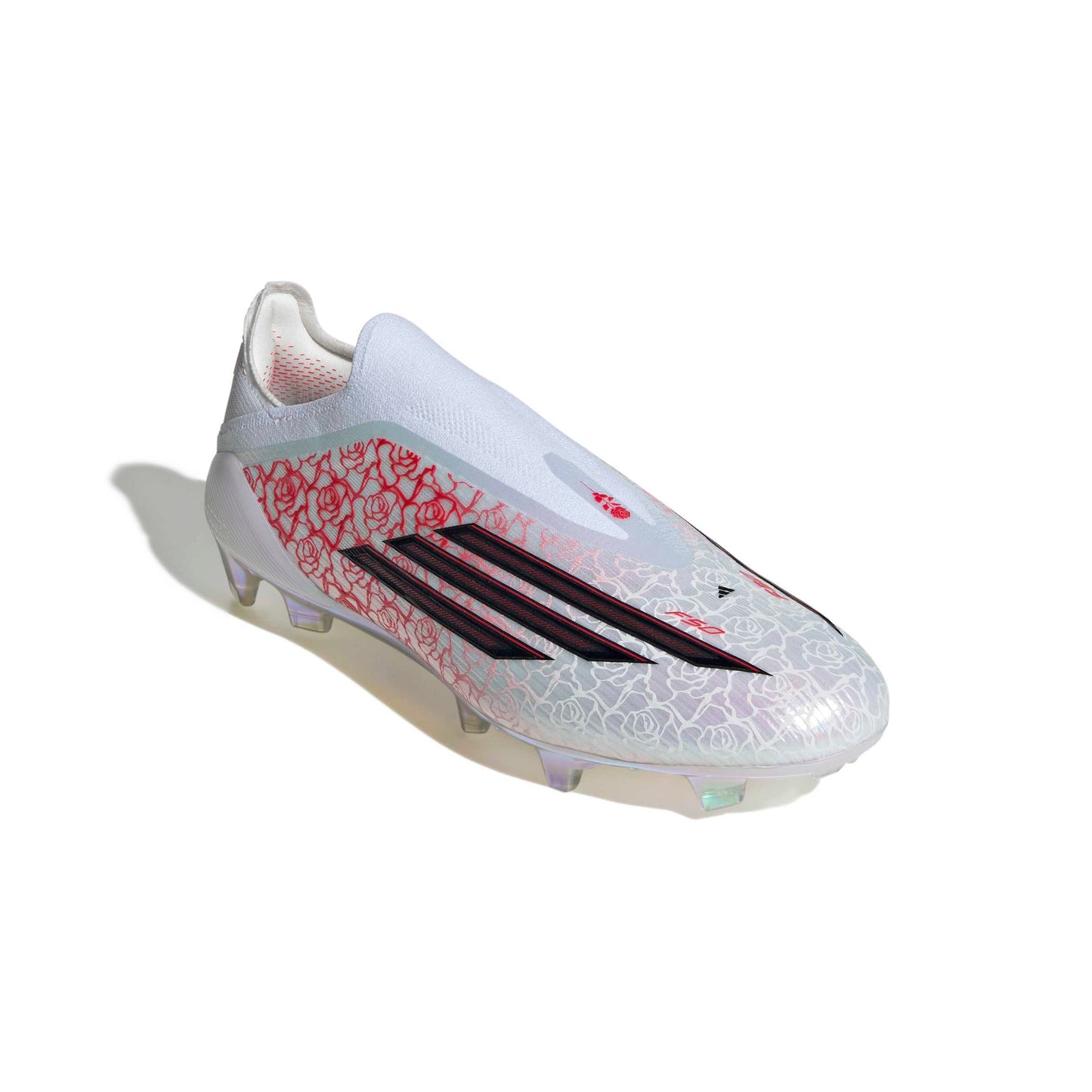 adidas F50 Elite Laceless FG - Cloud White / Core Black / Lucid Red