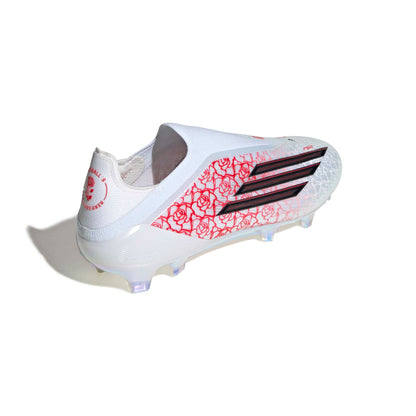 adidas F50 Elite Laceless FG - Cloud White / Core Black / Lucid Red