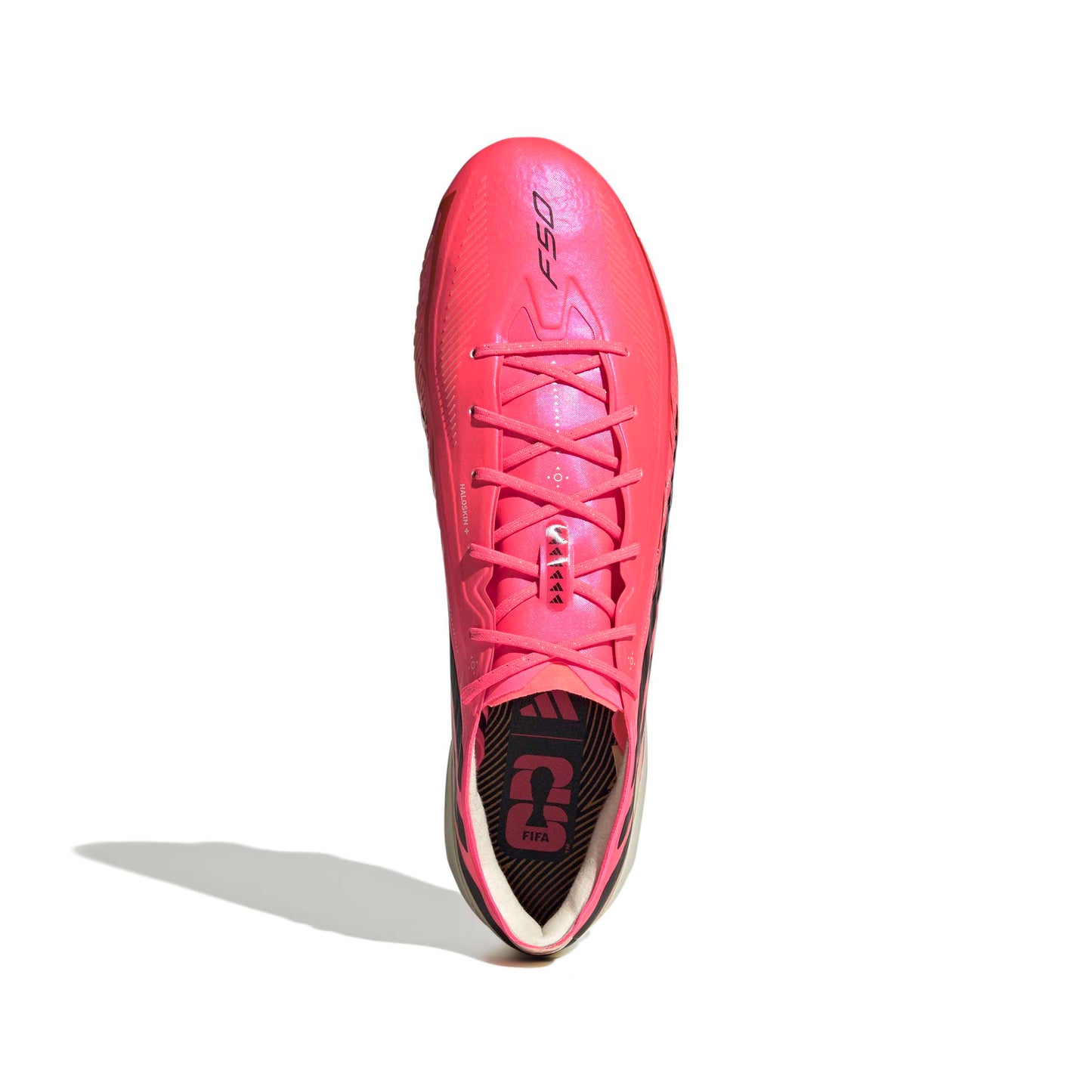 adidas F50 HYPERFAST ELITE FG - Solar Turbo / Core Black / Gold Metallic