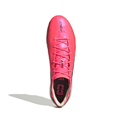 adidas F50 HYPERFAST ELITE FG - Solar Turbo / Core Black / Gold Metallic