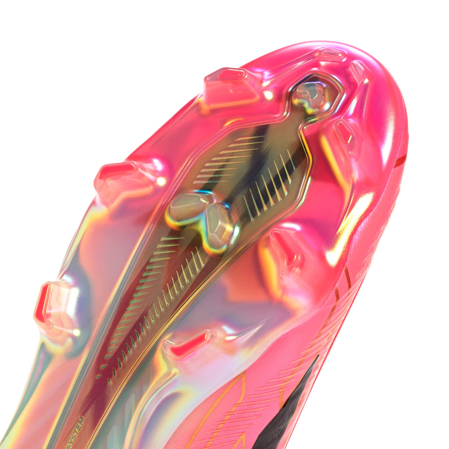 adidas F50 HYPERFAST ELITE FG - Solar Turbo / Core Black / Gold Metallic
