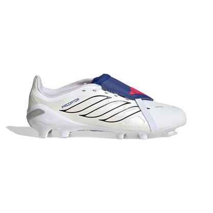 adidas Predator League Fold-Over Tongue J FG - Cloud White / Zero Metalic / Royal Blue