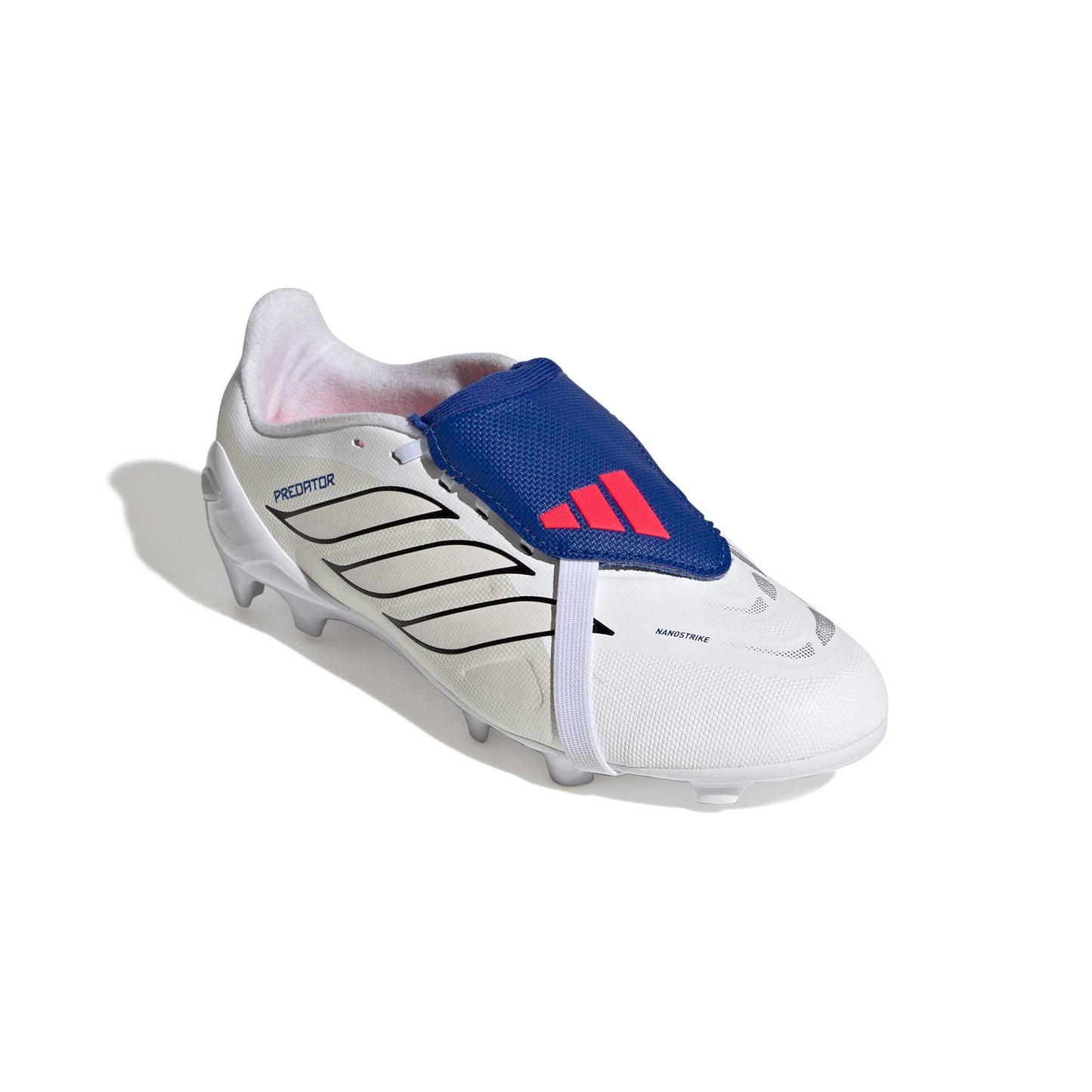 adidas Predator League Fold-Over Tongue J FG - Cloud White / Zero Metalic / Royal Blue