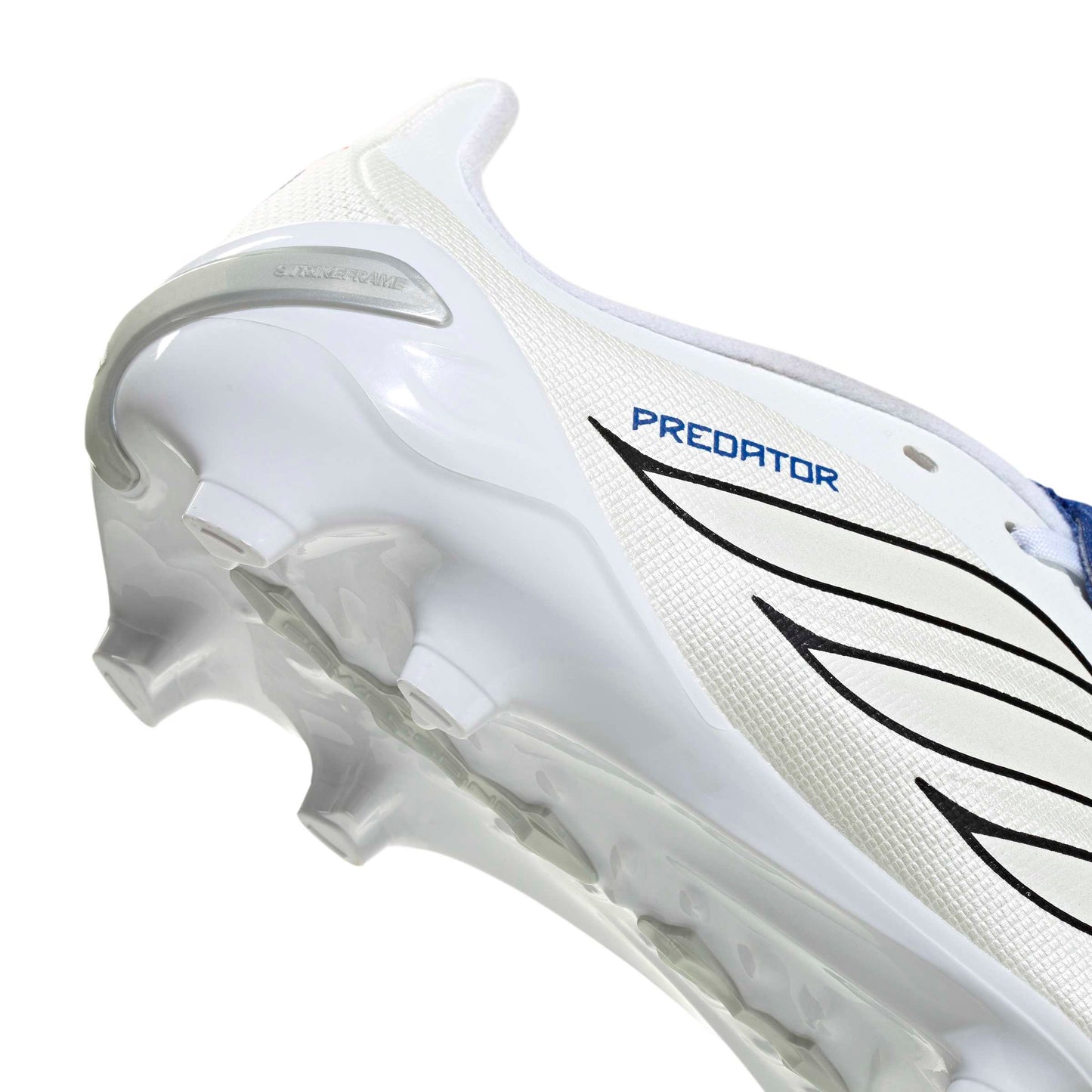 adidas Predator League Fold-Over Tongue J FG - Cloud White / Zero Metalic / Royal Blue