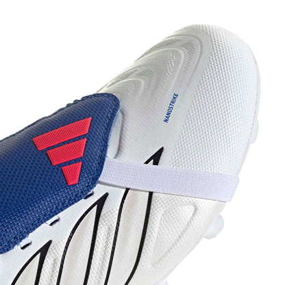 adidas Predator League Fold-Over Tongue J FG - Cloud White / Zero Metalic / Royal Blue