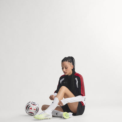 adidas F50 Sparkfusion Elite Mid Cut Firm Ground / Artificial Ground - Cloud White / Iron Metallic / Hi-Res Yellow