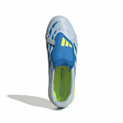 adidas Predator League Fold-Over Tongue J FG - Crystal Sky / Ray Blue / Team Solar Yellow 2