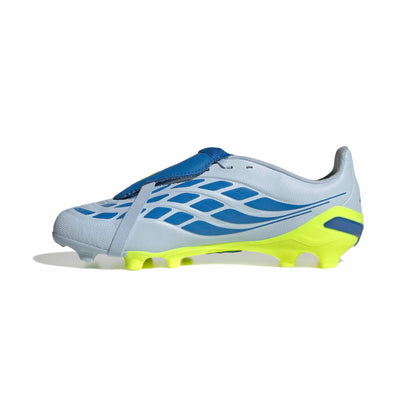 adidas Predator League Fold-Over Tongue J FG - Crystal Sky / Ray Blue / Team Solar Yellow 2
