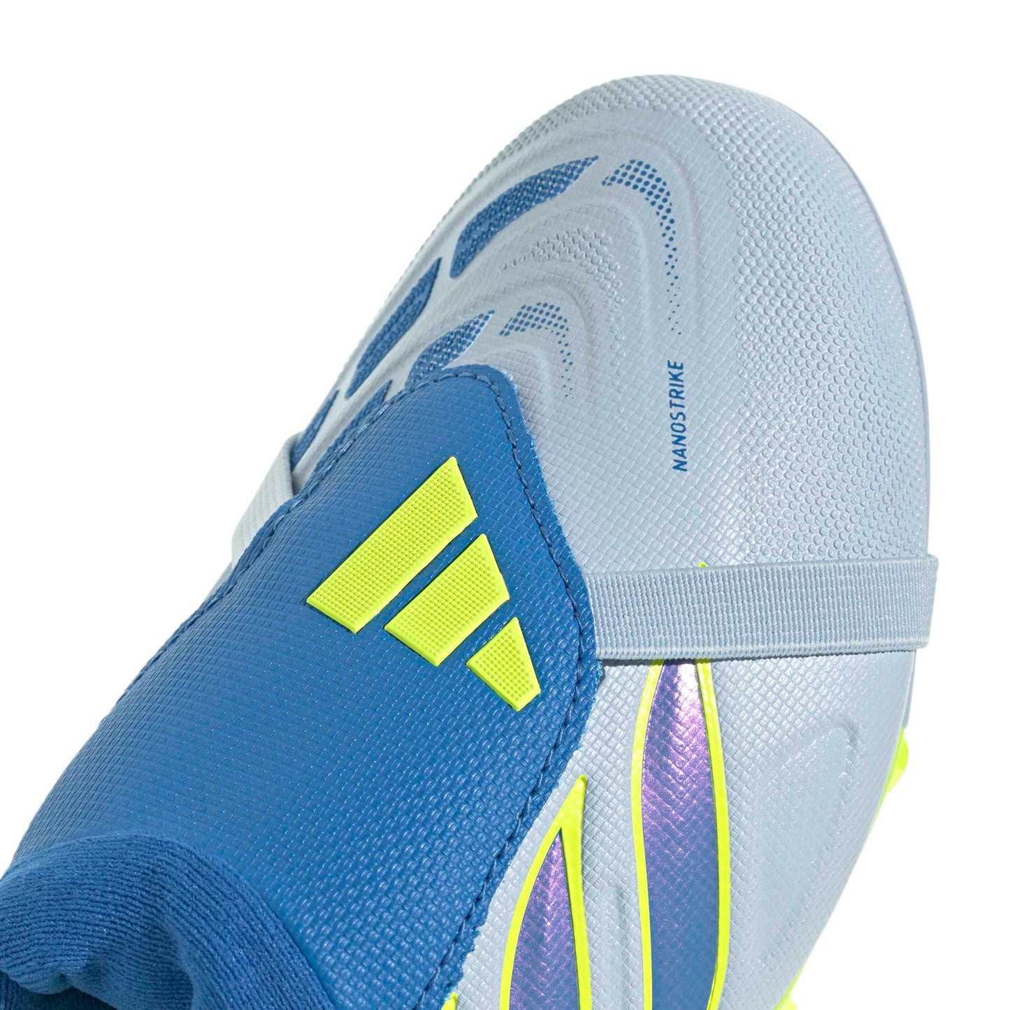 adidas Predator League Fold-Over Tongue J FG - Crystal Sky / Ray Blue / Team Solar Yellow 2