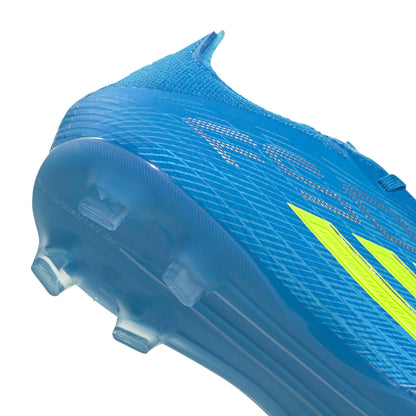 adidas F50 Elite Kids boots FG - Lucid Ray Blue / Team Solar Yellow 2 / Lucid Aquamarine