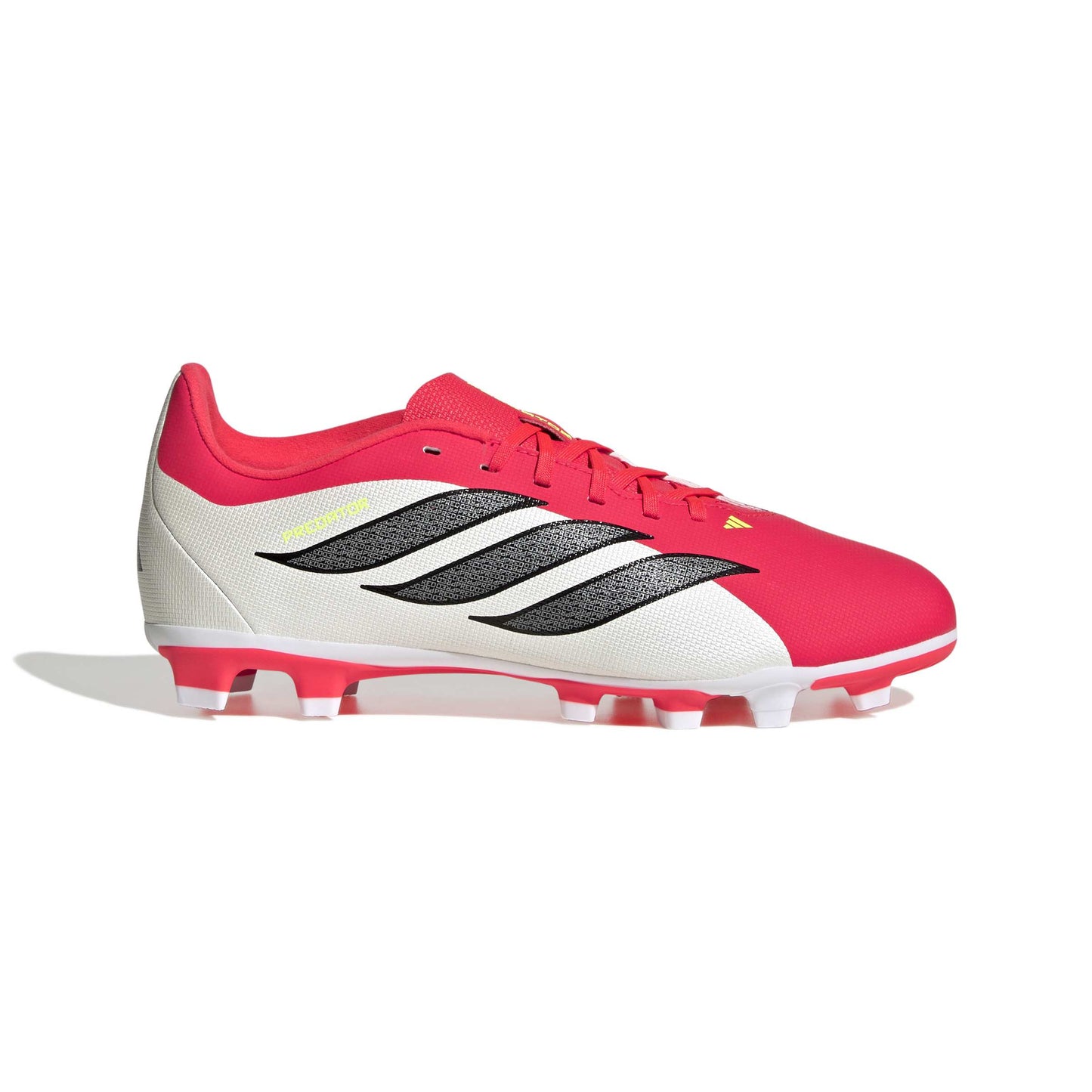 adidas Predator Club FG/MG Boots Kids - Lucid Red / Core Black / Cloud White