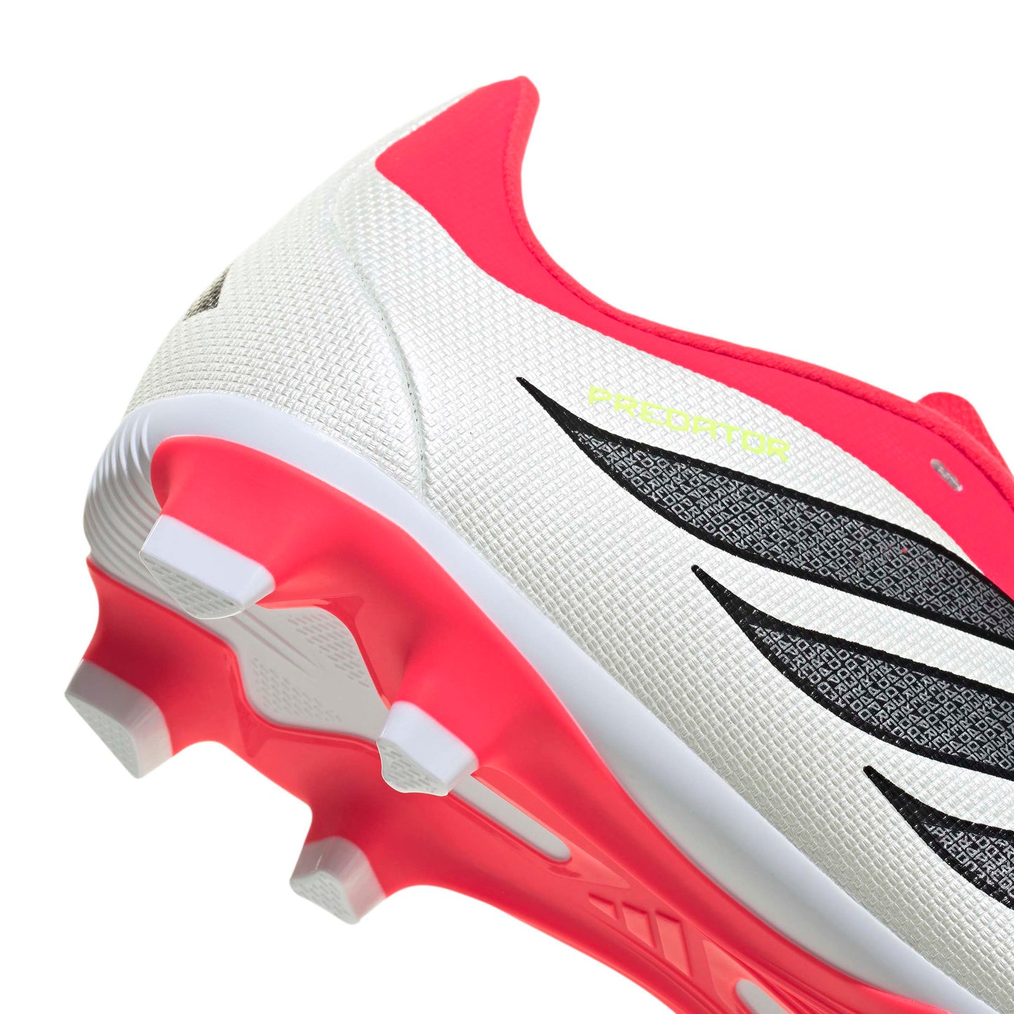 adidas Predator Club FG/MG Boots Kids - Lucid Red / Core Black / Cloud White