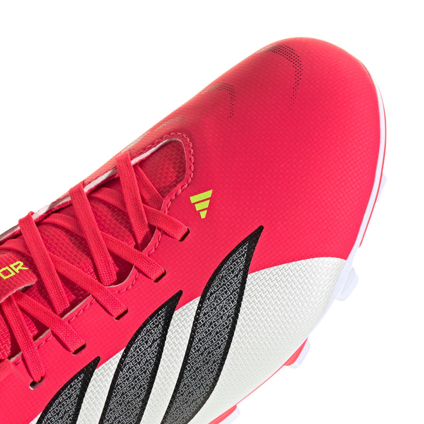 adidas Predator Club FG/MG Boots Kids - Lucid Red / Core Black / Cloud White