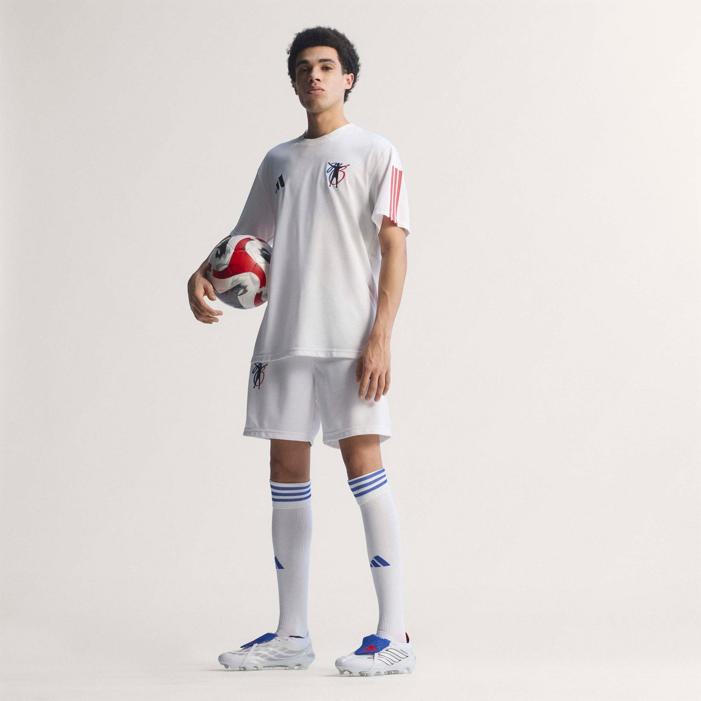 adidas Predator Elite Fold-Over Tongue FG - Cloud White / Zero Metalic / Royal Blue