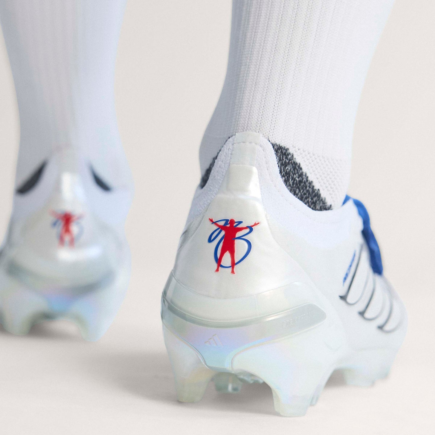 adidas Predator Elite Fold-Over Tongue FG - Cloud White / Zero Metalic / Royal Blue