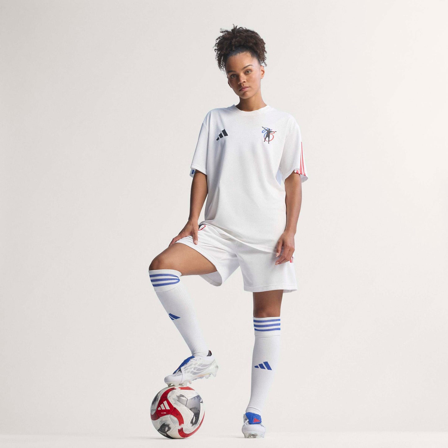 adidas Predator Elite Fold-Over Tongue FG - Cloud White / Zero Metalic / Royal Blue