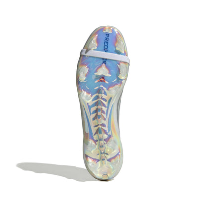 adidas Predator Elite Fold-Over Tongue FG - Cloud White / Zero Metalic / Royal Blue