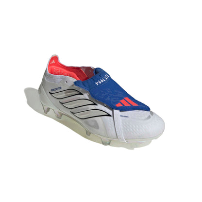adidas Predator Elite Fold-Over Tongue FG - Cloud White / Zero Metalic / Royal Blue