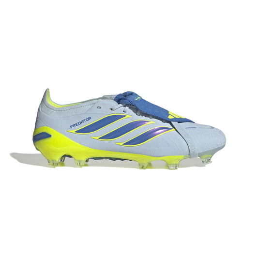 adidas Predator Elite Fold-Over Tongue FG - Crystal Sky / Ray Blue / Team Solar Yellow 2