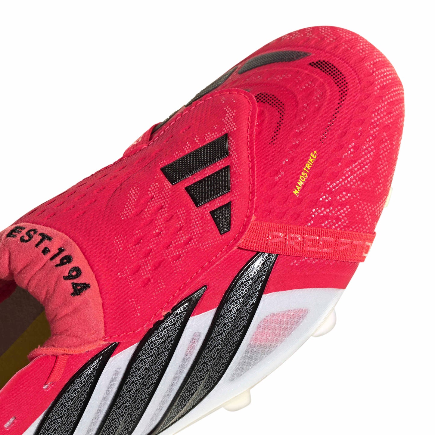 adidas Predator Elite FG Fold-Over Tongue - Lucid Red / Core Black / Cloud White