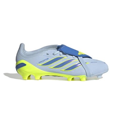 adidas Predator Elite Fold-Over Tongue FG Kids - Crystal Sky / Ray Blue / Team Solar Yellow 2